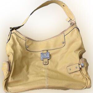 Rosetti Yellow Shoulder Bag with Slouchy Design